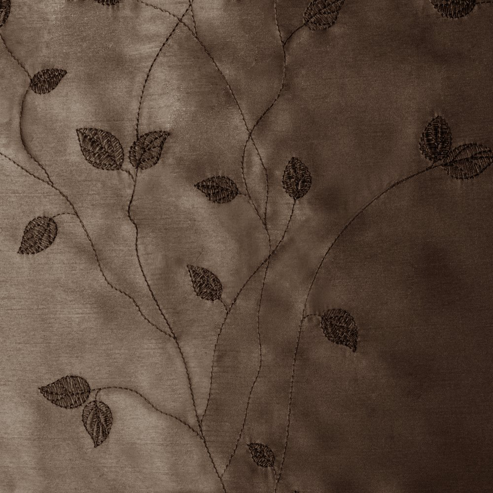 Maytex Mills Jardin Embroidered Thermal Window Curtain
