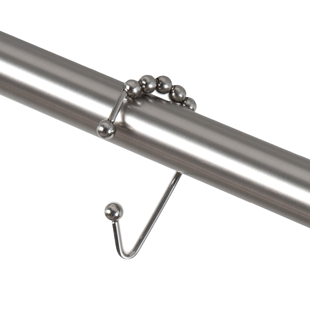 Maytex Ultimate Open V-Shaped Glide Hooks For Shower Curtain