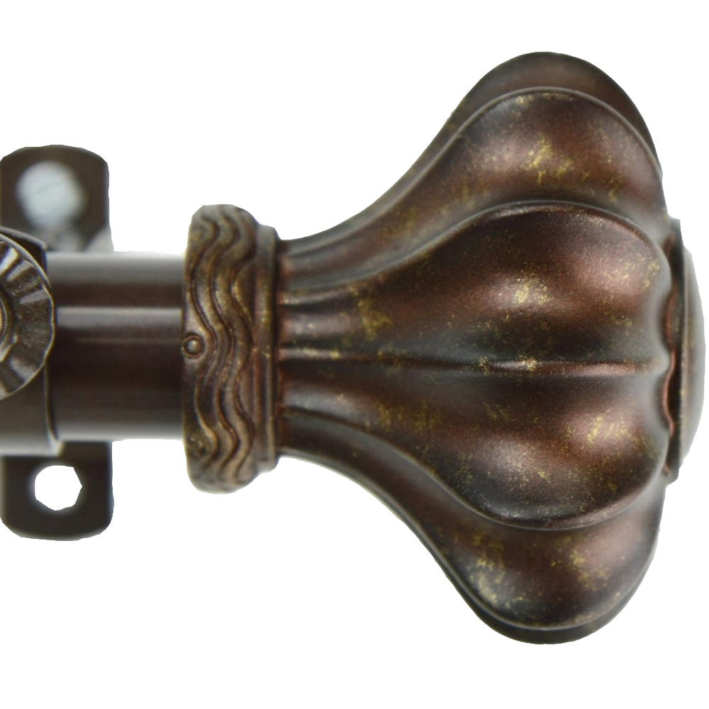 Window Curtain Rod Set 66 To 120-Inch