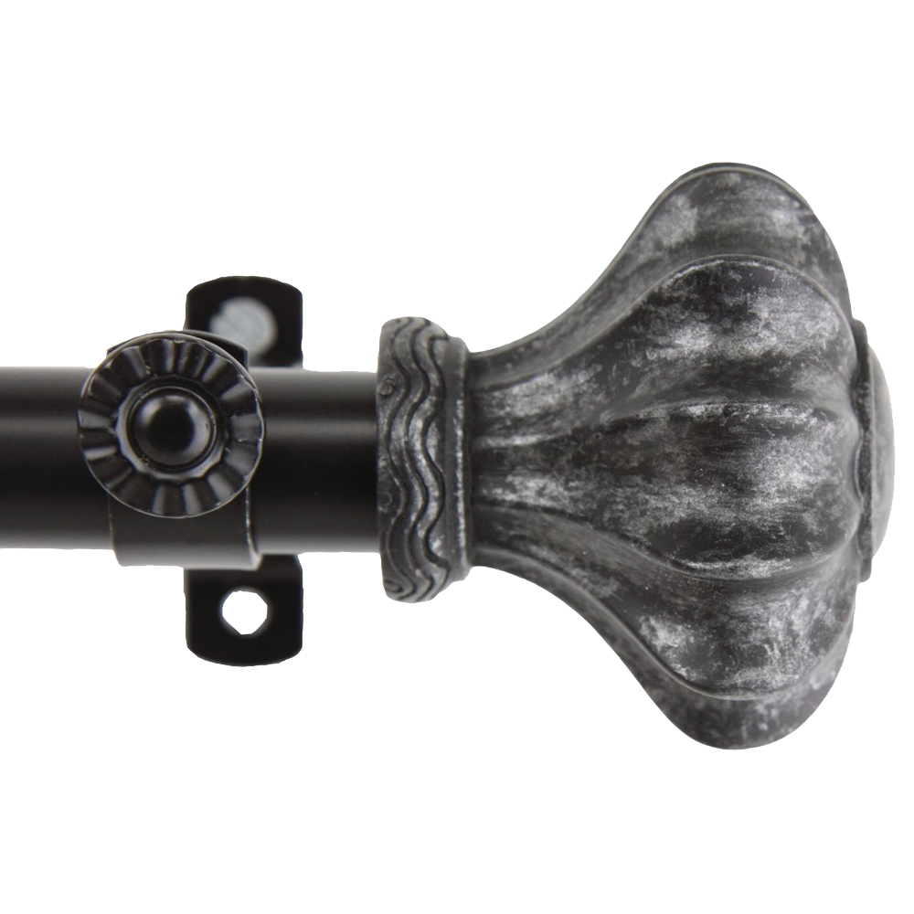 Window Curtain Rod Set 66 To 120-Inch