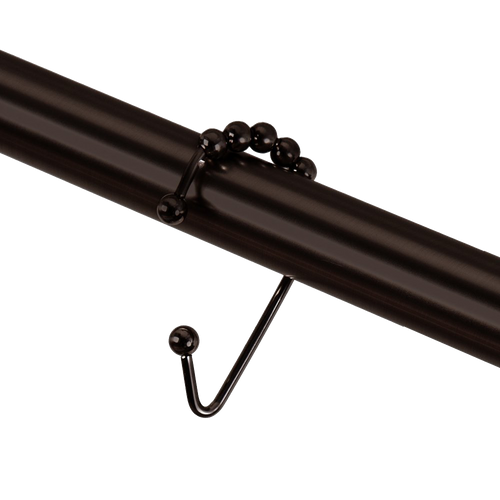 Maytex Ultimate Open V-Shaped Glide Hooks For Shower Curtain